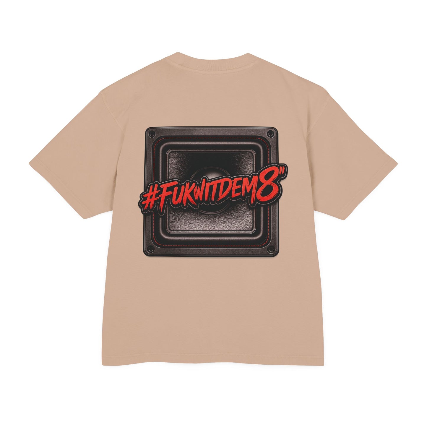 #Fukwitdem8" Heavy Tee