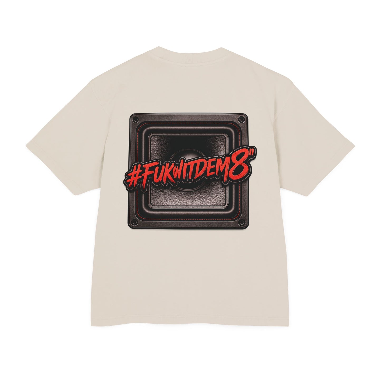 #Fukwitdem8" Heavy Tee
